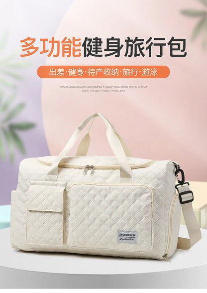 Fashion Travel Bag Handbags Large Capacity Carry On Luggage Bags Men Women Shoulder Outdoor Tote Waterproof Sport Gym Bag