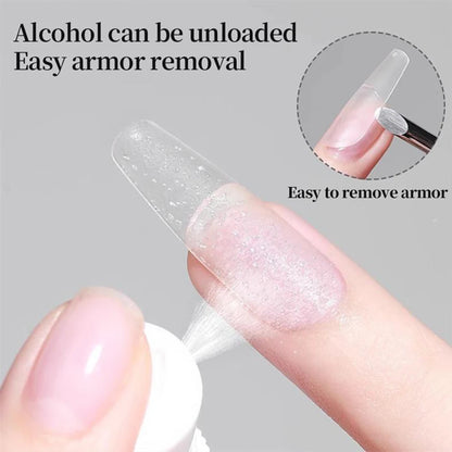1PCS UV/LED Gel Nail Glue Crystal Clear Strong Adhesive For False Nails Rhinestone & Resin Gem Application Easy Removal