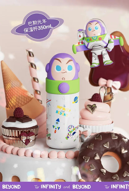 Cartoon Insulated Cup With High Appearance Children'S Water Cup Cute And Portable Student Food Grade Insulated Water Cup Gift
