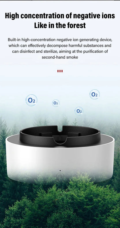 Smart Air Purifier for Living Room Home Remove Secondhand Smoke Odor