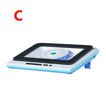 Gaming Laptop Cooling Pad, Laptop Cooling Stand with 5.5inch External Cooling Fan, Rapid Cooling Laptop 15.6-21inch