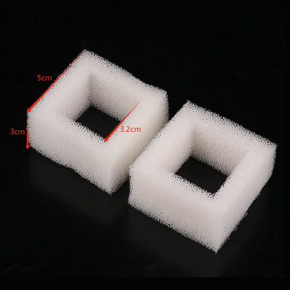 3/10Pcs Cat Water Fountain Water Pump Foam Filter Compatible With Square Dispenser Pre-Filtered For Fresh & Clean Drinking Water