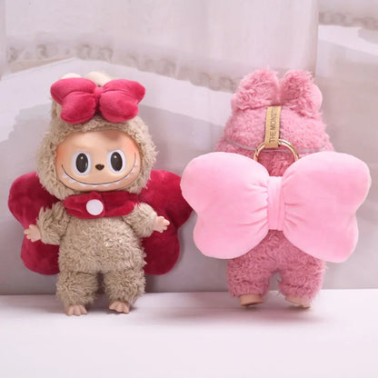 Labubu 3.0 Big Into Energy Doll Decoration Accessories Bow For 17cm Labubu Clothes Replacement Cute doll Clothing Accessories