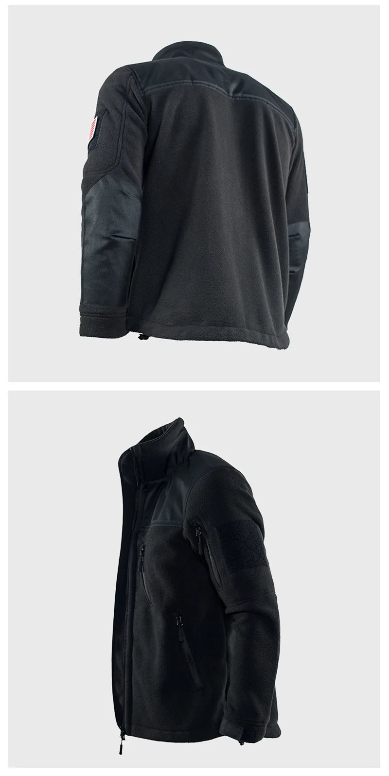 Winter Tactical Fleece Jacket Military Army Jacket Thermal Warm Camouflage Work Coats Mens Clothes Husband  Field Jacket Outwear