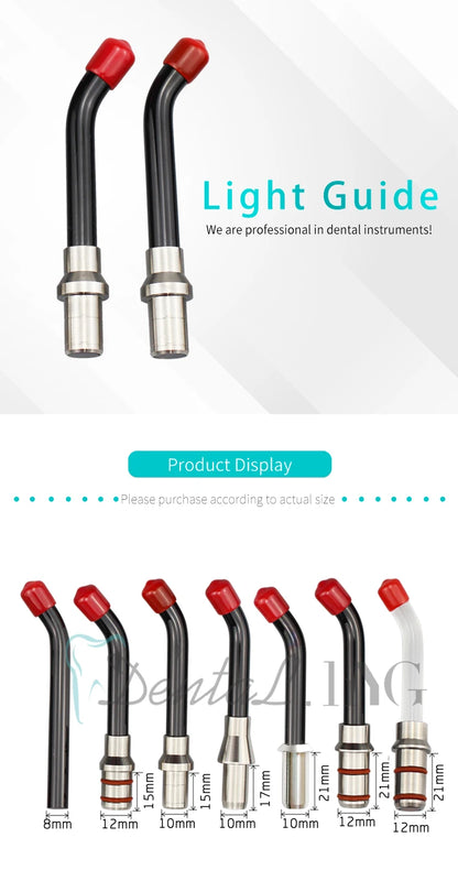1Pc Dental LED Curing Light Guide Tips For Dental Cure Lamp Optical Fiber Rod Tips Teeth Whitening Dental Tool