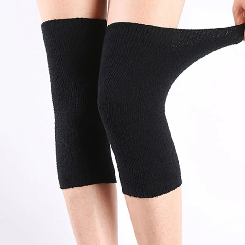 1 Pair Winter Warm Knee Pads Leg Support For Universal Knee Pads For Pain and Joint Pain Holding the Heat Soft and Comfortable