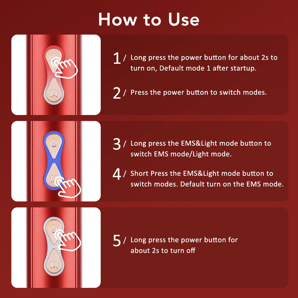 Electric Hair Regrowth Brush with Infrared Light Machine Acupoint Scalp Massage Anti-Hair Loss Exercise Hair Scrubber Combs