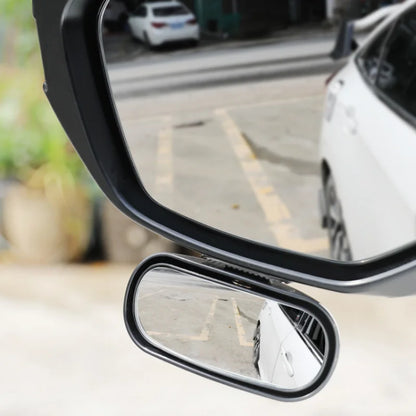 Universal Car Mirror 360° Adjustable Wide Angle Side Rear Mirrors blind spot Snap way for Parking Auxiliary Rear View Mirror