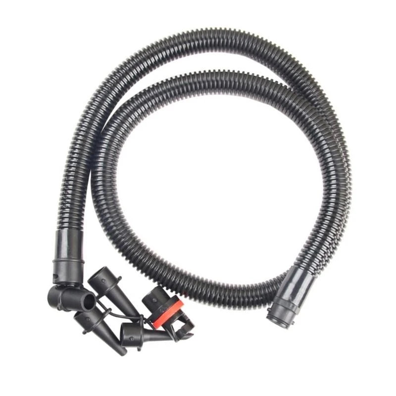 Paddle Board Pumps Adapter Hose Replacement Kayak Air Pumps Tube with 5 Air Valves Nozzles Electric Air Pumps Accessory