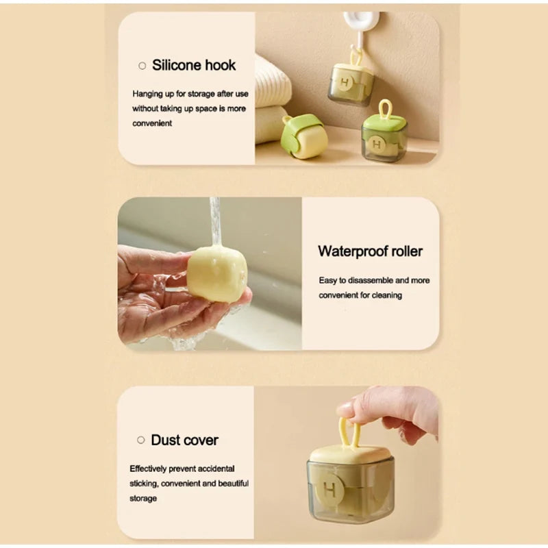 Washable Reusable Clothes Dust Tools Cleaning Hair Plush Sticky Roller Ball Travel Lint Remover Rollers Pet Hair Remover