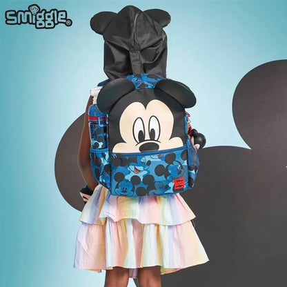 Genuine Australian Smiggle Backpack, Children'S Stationery, Student Hat, Blue Backpack, Lunch Bag, Water Cup, Student Gift