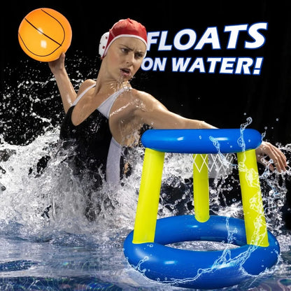 Explosions inflatable basketball stand interactive shooting toys outdoor inflatable swimming pool toys Outdoor water toys
