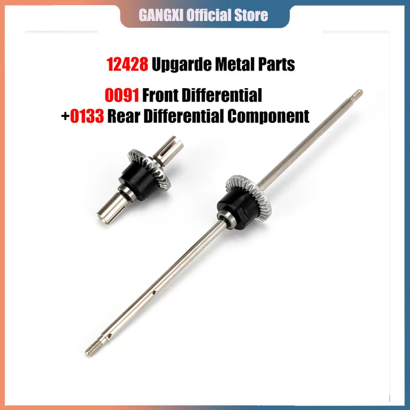 12428 12427 Original Parts 0131-0484 Wltoys 12423 RC Car Spare Part 1040 Remote Control/Receiver/Differential/Rear Drive Shaft