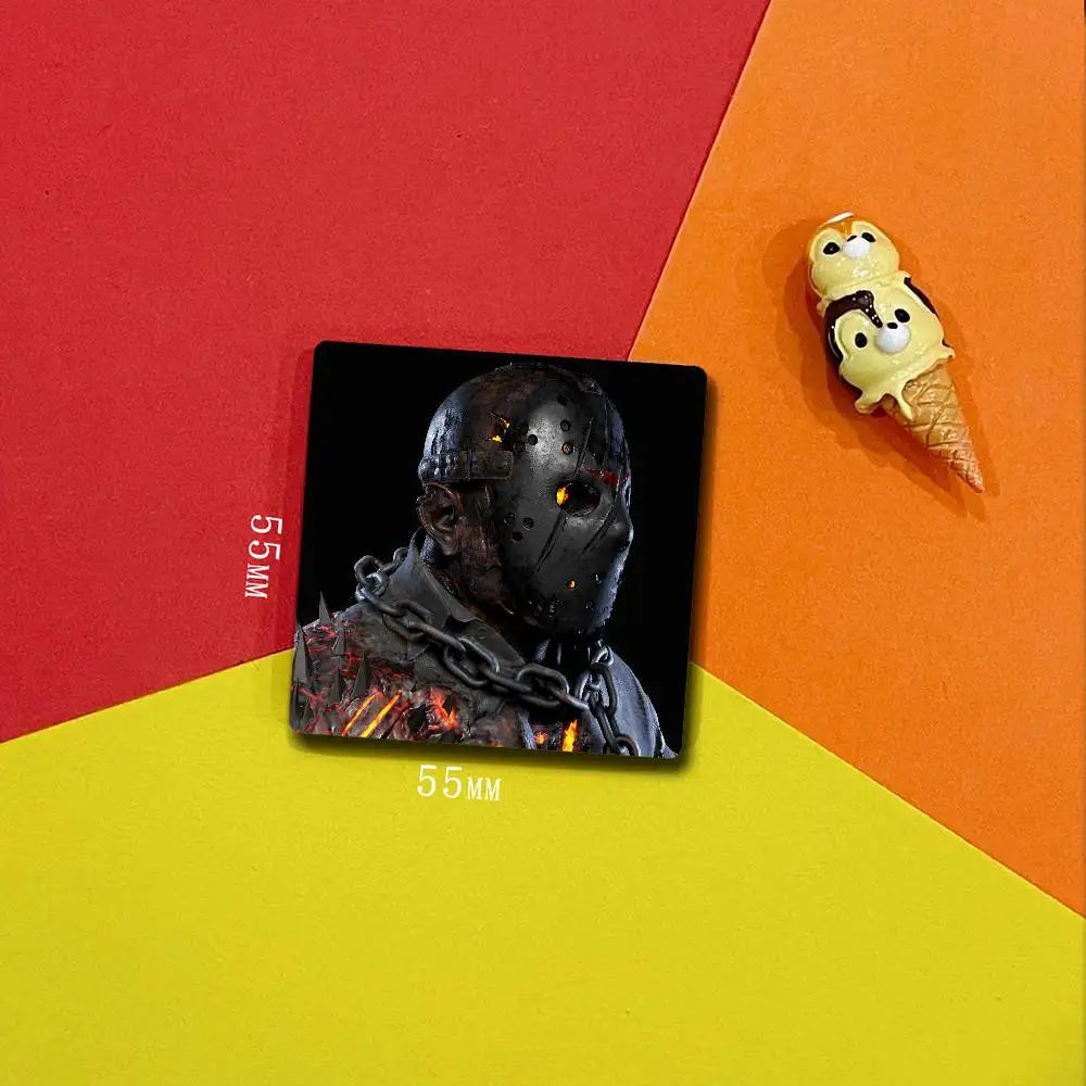 F-Friday The 13th Pattern Refrigerator Magnets Personalized Photo Refrigerator Magnets High-end Refrigerator Photo Magnets