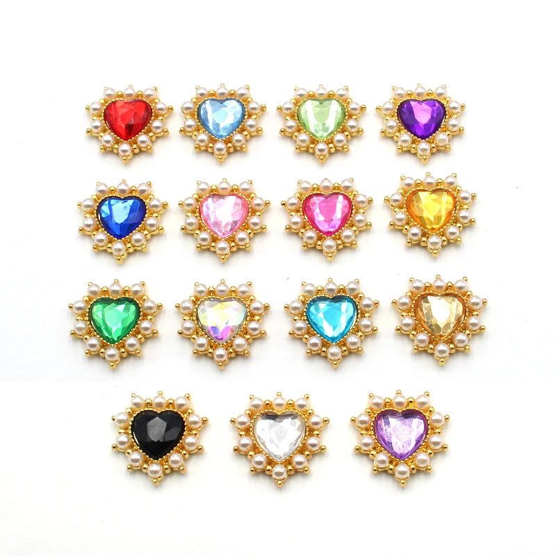 23MM fashion pearl and peach alloy accessories Diy wedding dress hair accessories invitation jewelry decorative accessories