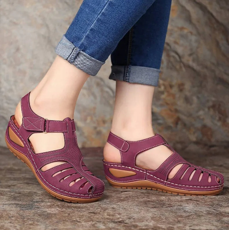Sandals Shoes Women Summer Beach Women's Sandals Non-Slip Sandals For Women Wedge Shoes Woman Soft Footwear Sandal Women Female