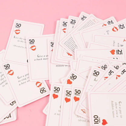 52 Sheets Bachelorette Party Truth or Dare Activity Card Bride Groom Party Girl Hen Party Out Night Games Card Party Decorations
