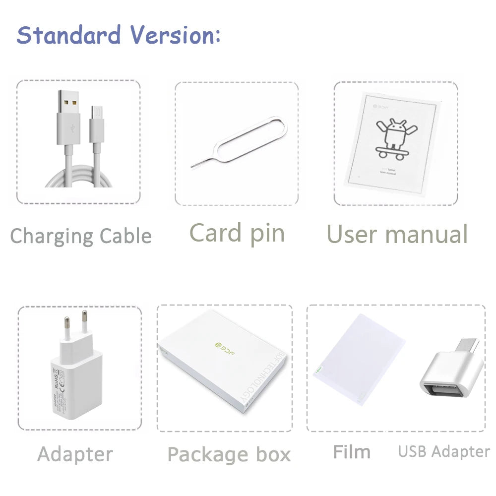 2024 New BDF Tablet Android12 Kids Tablets 10.1 Inch 4GB+64GB Wifi+Sim Card 3G Internet Children Students Educational Gift Table