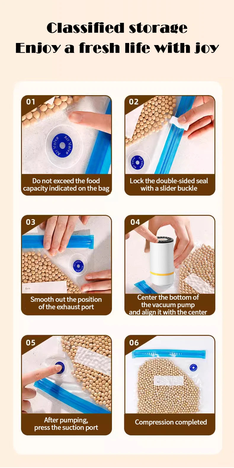 high-quality food handheld vacuum sealer Portable & Rechargeable Vacuum Sealer (Vacuum Sealers+ 30 reusable vacuum seal bags