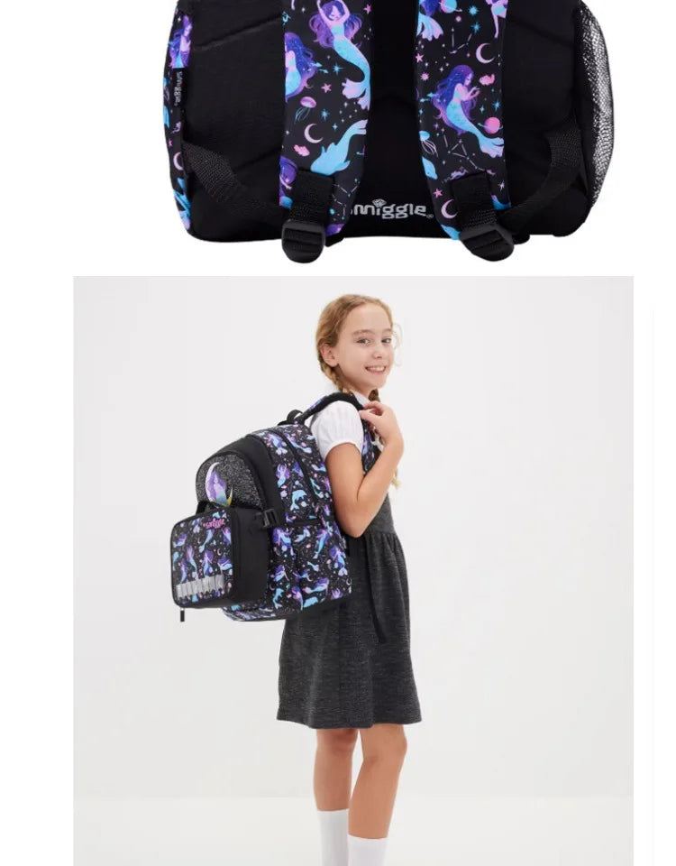 Genuine Australian Smiggle Mermaid Reflection In Water Backpack Children'S Stationery Student Pencil Case Backpack Student Gift