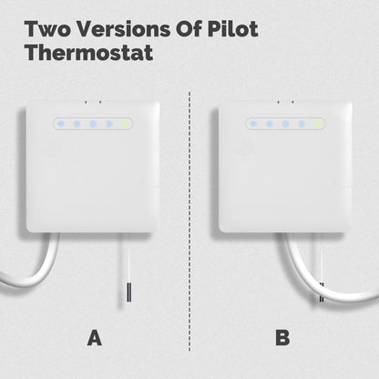 Wifi Smart Thermostat For Pilot Wire Heating Radiator Support Ecowatt Electricity Monitoring App Remote Control Alexa GoogleHome