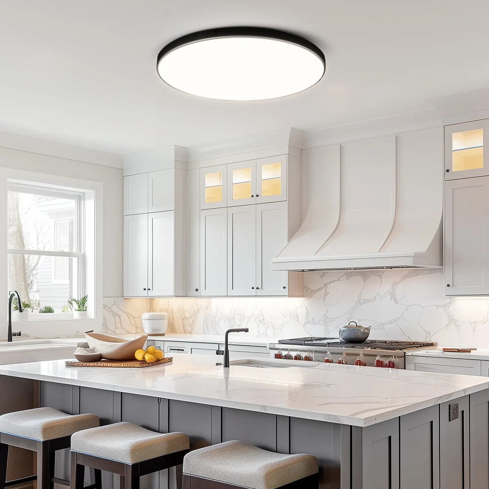 Smart Led Ceiling Light with Remote Control 3 Colors Dimmable Ceiling Lights Ultrathin Panel Lamps Bedroom Kitchen Ceiling Lamp