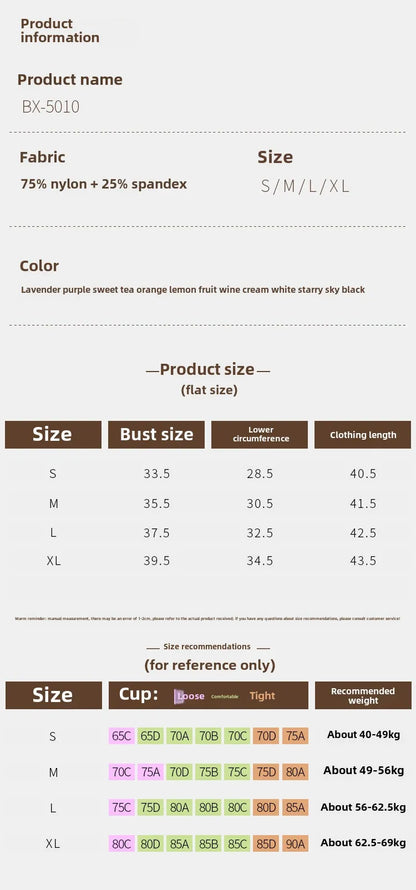 Sports Bra for Women, Shock-absorbing High-strength Breast Pad Integrated External Fitness Vest for Women