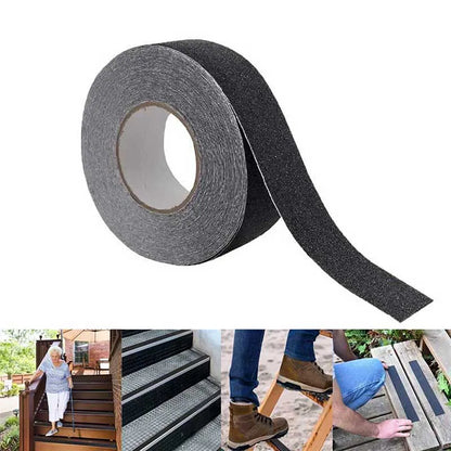 5M Anti-Slip Tape Outdoor Anti Slip Stickers High Friction Non Slip Traction Tape Abrasive Adhesive for Stairs Safety Tread Step