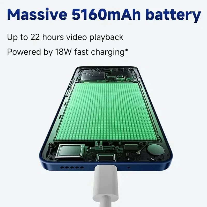 Global Version Xiaomi Redmi 14C Smartphone 8GB 256GB MediaTek Helio G81-Ultra Processor 6.88" 120Hz Display 50MP AI Dual Camera