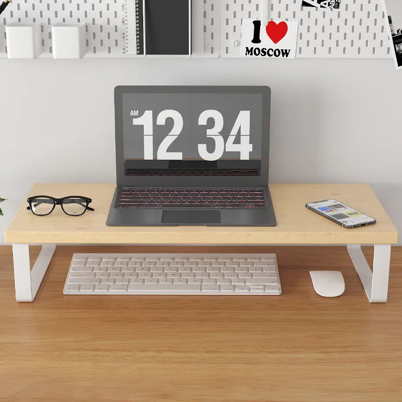 Storage Shelves Organizers Base Lifting Bracket Organizer Storage Rack Computer Table Shelf Multifunction Home Organization