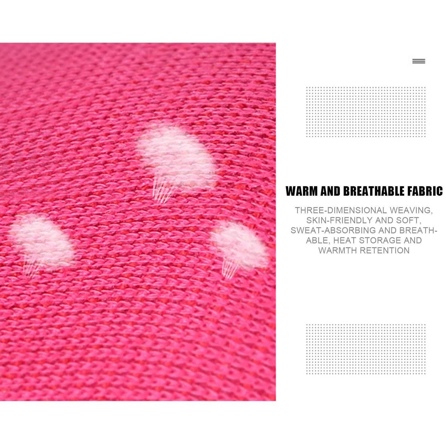 2pcs Sports Compression Knee Pads Elastic Knee Protector Thickened Sponge Knee Brace Support for Dancing Workout Training