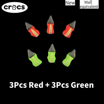 3/6Pcs Dinosaur Claw 3D Stereoscopic Shoe Accessories for crocs
