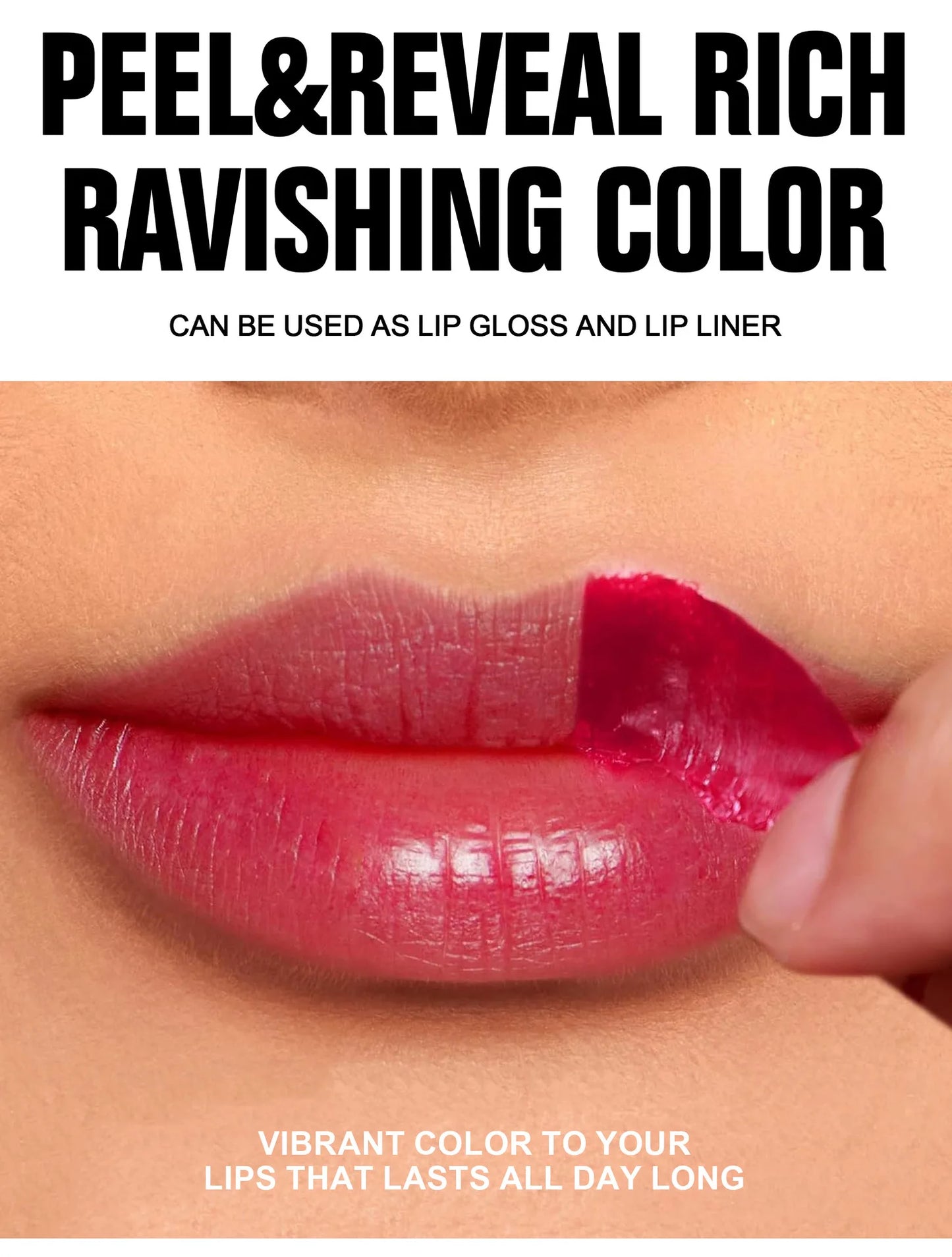 Handaiyan Lip Gloss Longlasting Lip Liner Brown Lipstick Liquid Matte Waterproof Lipgloss Lip Stain Tint Glaze Makeup