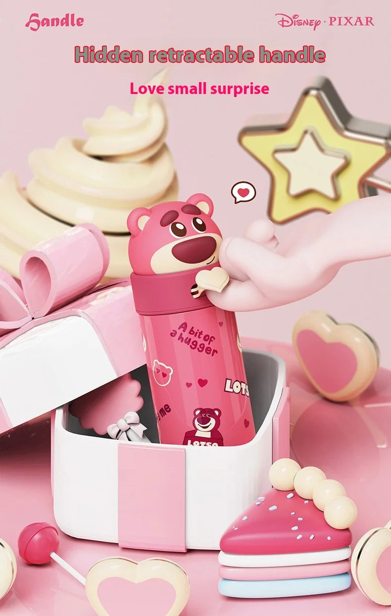 Cartoon Insulated Cup With High Appearance Children'S Water Cup Cute And Portable Student Food Grade Insulated Water Cup Gift