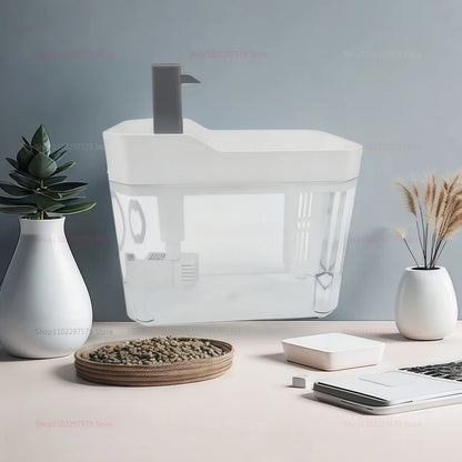 1.5L Cat Water Fountain Automatic Filter USB Circulating Pet Water Dispenser for Cats and Dogs Live Fresh Drinking Fountain