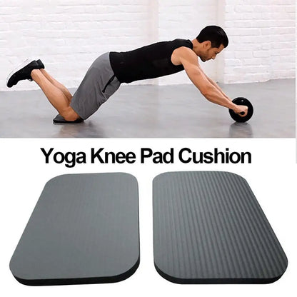 Yoga Knee Pad Accessories Pilates Support Foam Cushions Extra Padding Rectangle Floor Exercise Home Gym Anti Slip Wrist Elbow