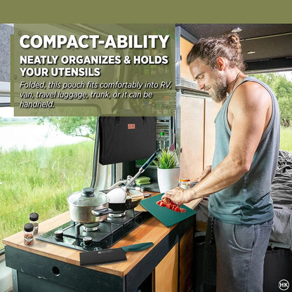 13PCS Camping cooking set, camping essentials, camping accessories, camping cooking and barbecue essentials