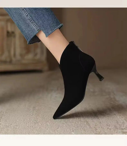 Suede Woman Pumps New High Heels For Women Office Shoes Fashion Stiletto Heels Women Basic Pump