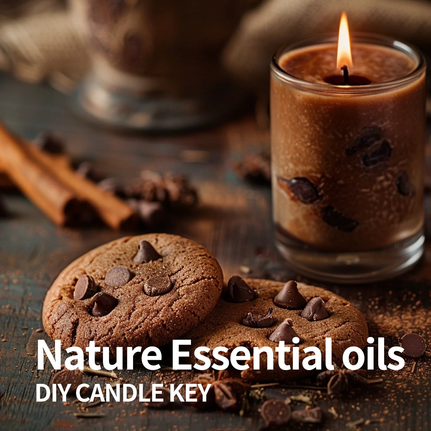 10ml+60ml Essential Oils Cookies Fragrance Perfume Aromatherapy Essential Oils Gourmand Perfume Car Aromatherapy Gift