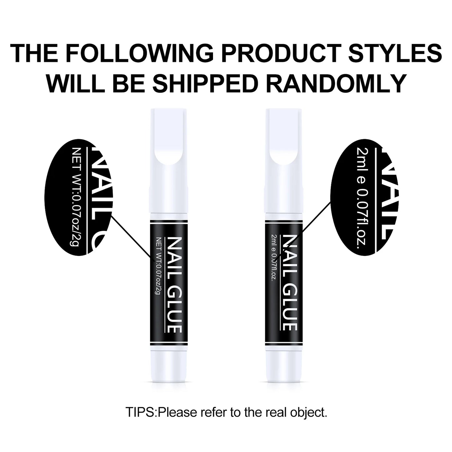 1/3/5/10/15/20pcs Fast-dry Nail Glue Professional Nail Tip Bond Glue 2g/3g/10g for False Nail Tips Long Lasting Glue Nail Tools