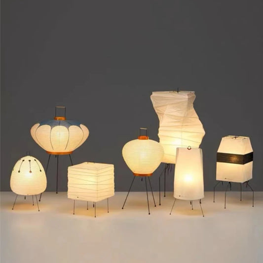 Akari Noguchi Yong Floor lamp Rice Paper Lantern Floor light for Living Room Sofa Bedroom LED Japanese Tripod Floor Lamp