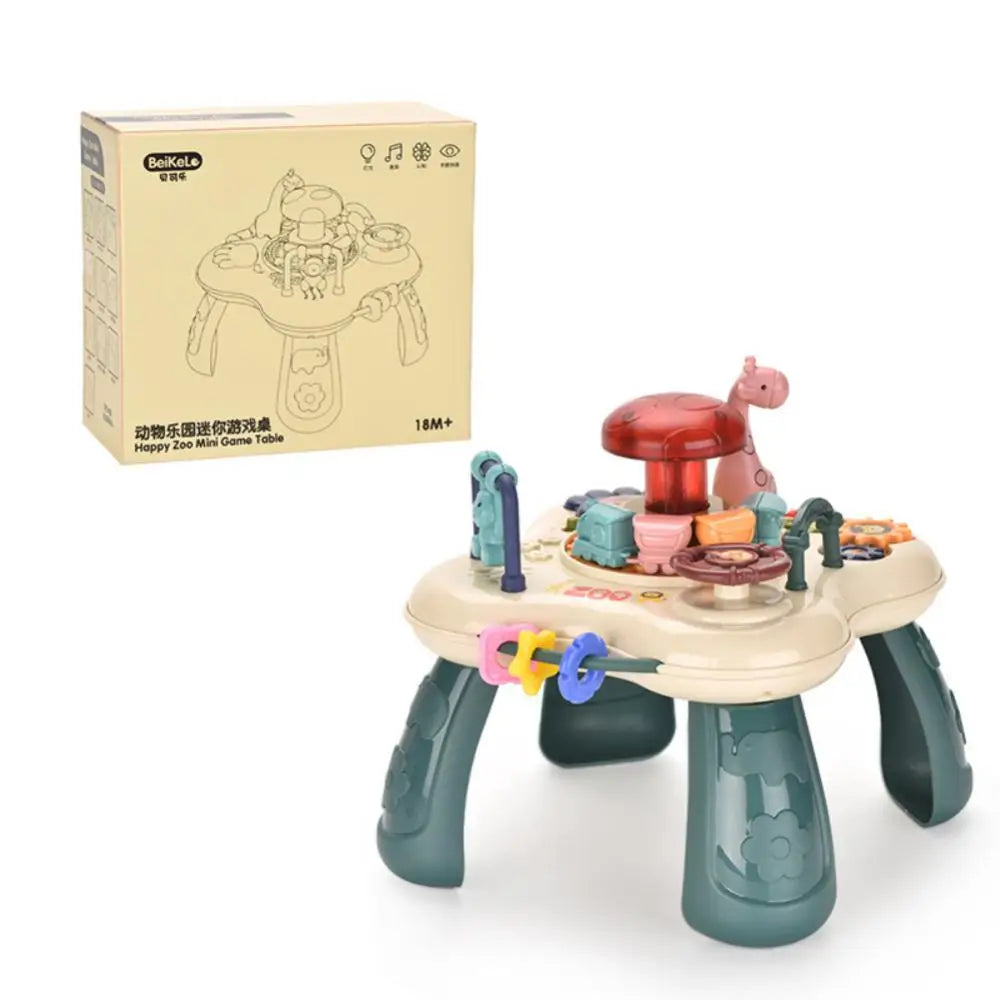 Baby Toys Desktop Multi-functional Stimulating Multi-functional Game Table With Music Game Table Interactive Music Creative Drum