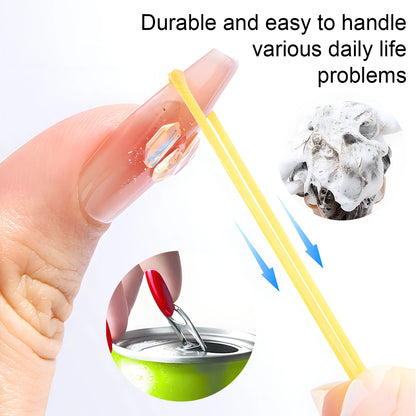 Quick-Dry Nail Glue，Semi solid Super Strong Adhesive For Press-On Nails，Rhinestones，Acrylic Nails，Fake Nail，No need UV/LED Cured