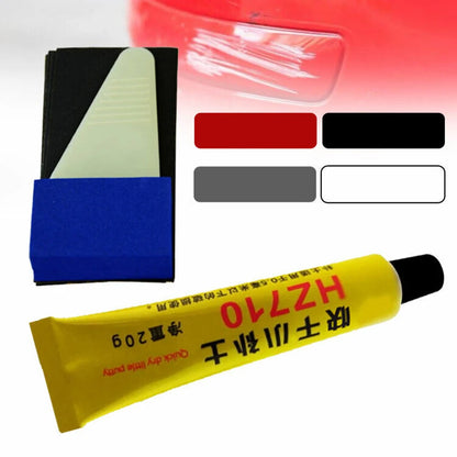 Car Body Putty Scratch Filler Smooth Painting Pen Scratch Repair Tool Quick Drying Scratch Repair Tool Red/gray/white/ Black