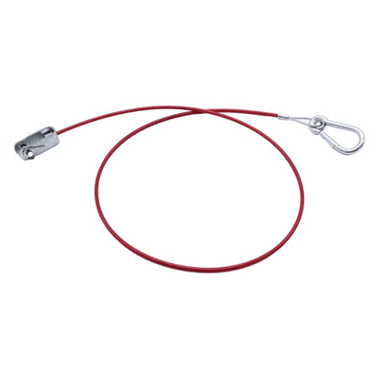 Trailer Dismounting Safety Rope with U shaped Clip and Carabiner Ensure Safe Towing Journey Stainless Steel High Quality