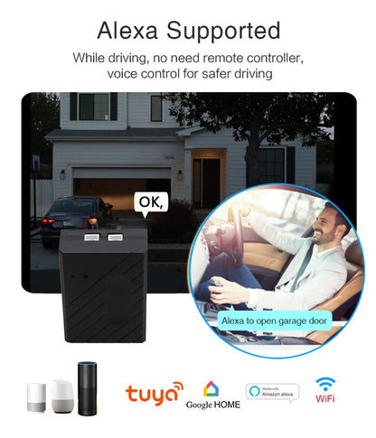 Tuya Smart Home Garage Warehouse Door Opener