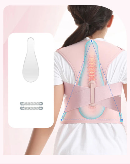 Children Back Posture Corrector Compression Shoulder Back Hunchback Correction Belts Adjustable Kids Spine Back Lumbar Support
