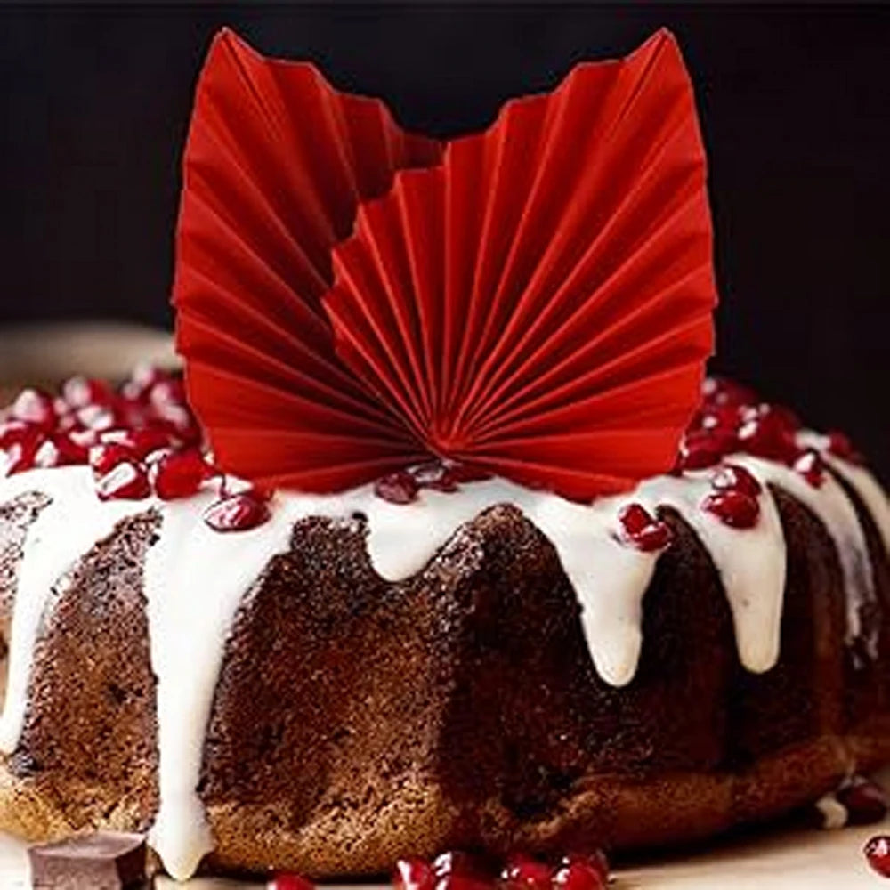 6pcs Palm Spear Cake Topper Happy Birthday Palm Leaf Decoration Cake Decorating Wedding Baking Dessert Table Party Favors