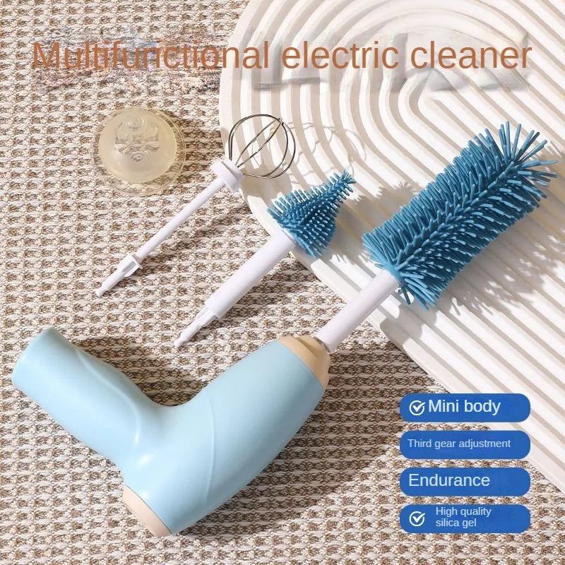 USB Handheld Blender, Silicone Brush, Electric Bottle Washing Machine, Wireless Egg Beater, Multi functional Food Mixing Blender