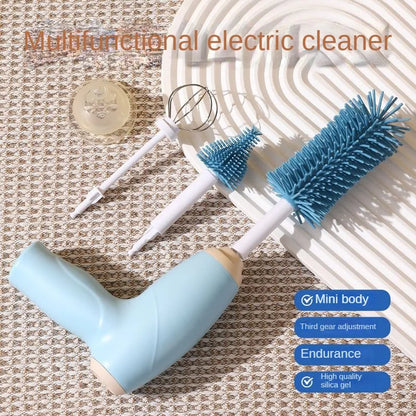 USB Handheld Blender, Silicone Brush, Electric Bottle Washing Machine, Wireless Egg Beater, Multi functional Food Mixing Blender